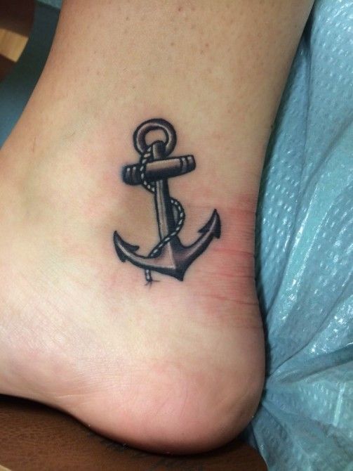 Sharp Anchor Tattoo