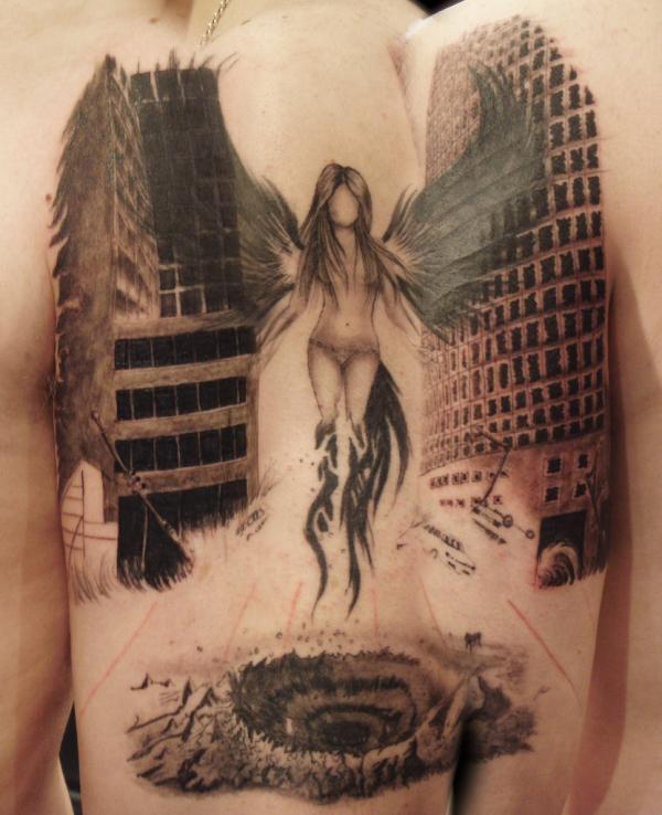Best Angel 3-D Tattoo for Guys