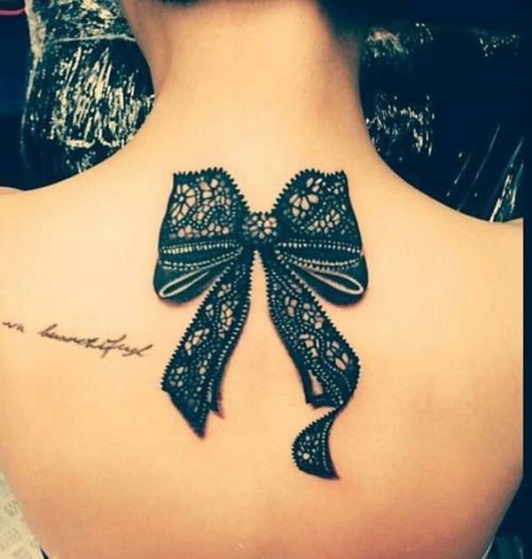 Red bow tattoo designs