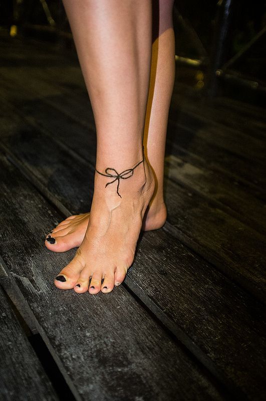 Bow tattoos for survivors