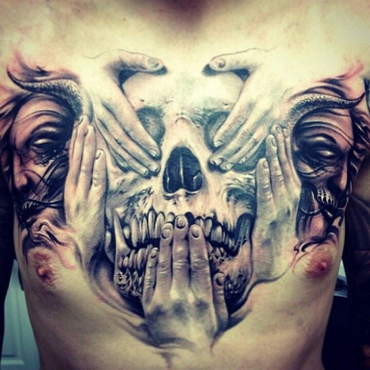 Chest Tattoo