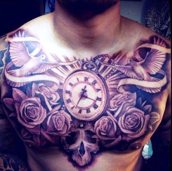 Chest Tattoo