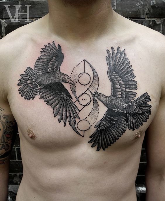 Chest Tattoo