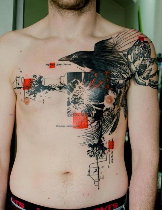 Chest Tattoo