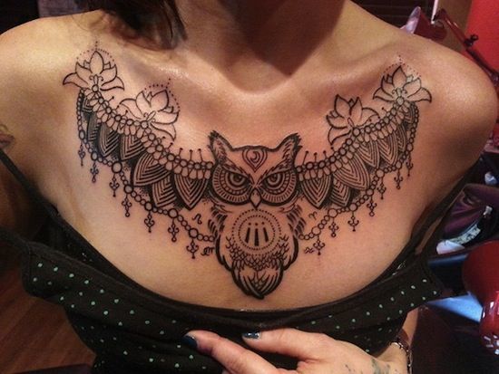 Chest Tattoo