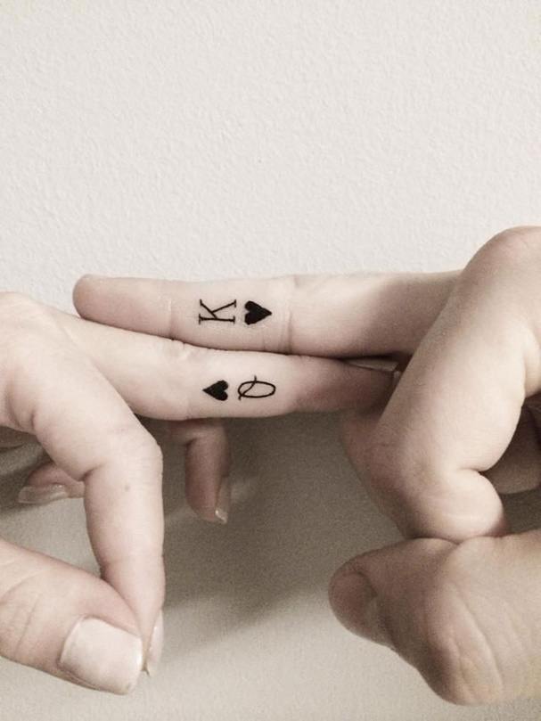 King and Queen Couple Tattoos