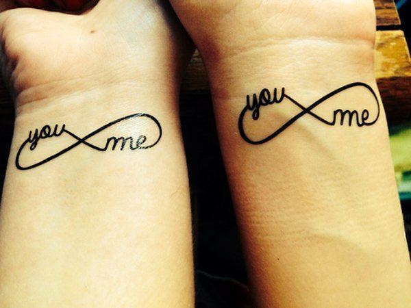 Matching Tattoos for Inner Wrist