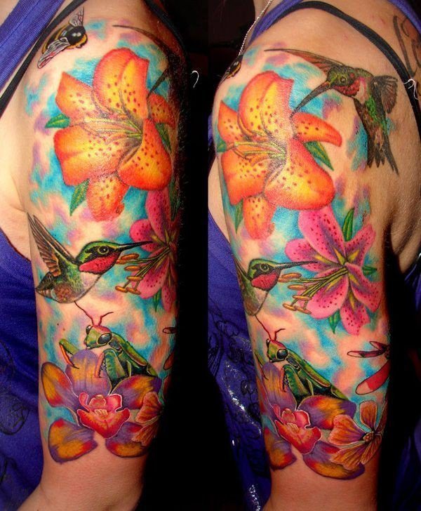 Floral Tattoo