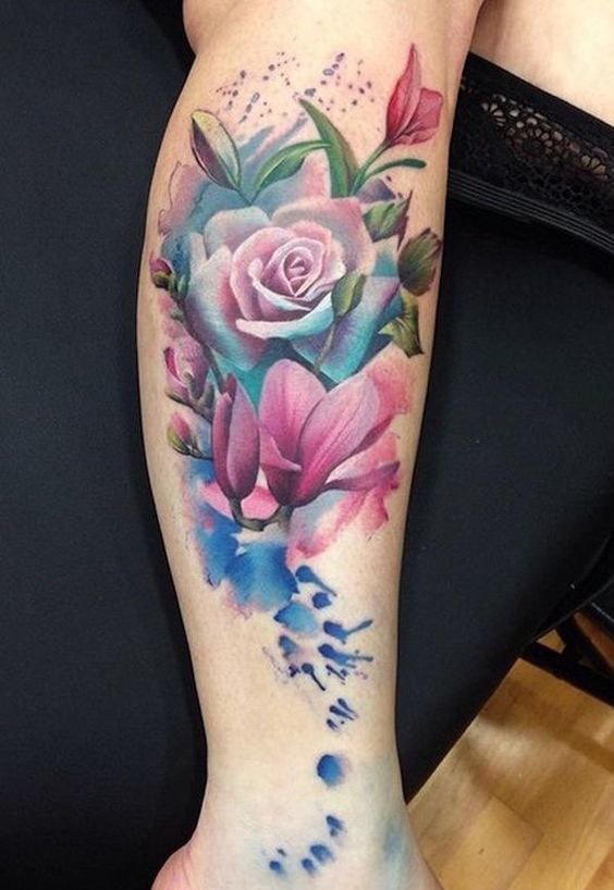 Floral Tattoo