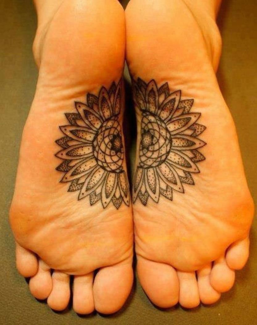 foot tattoo