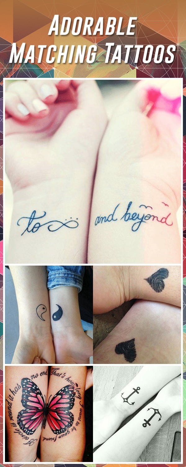 Tattoos For Couples On Wrist