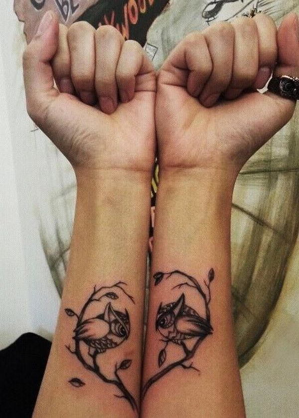 cute couple tattoos, king and queen tattoos