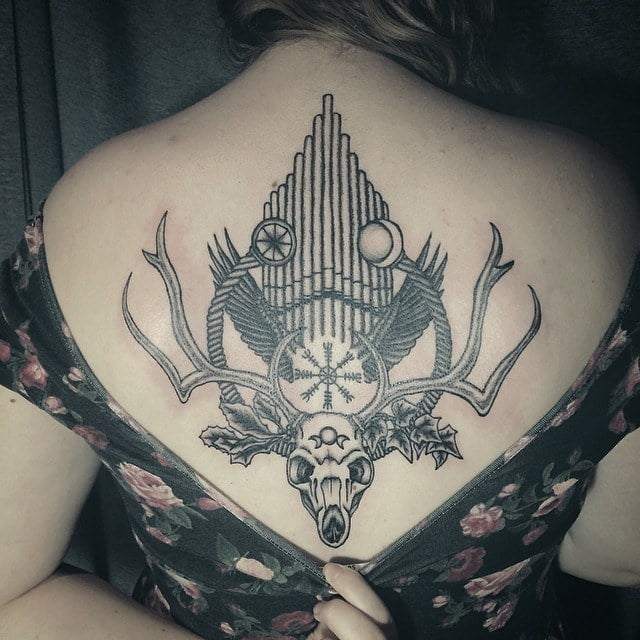 Simple Skull Tattoo