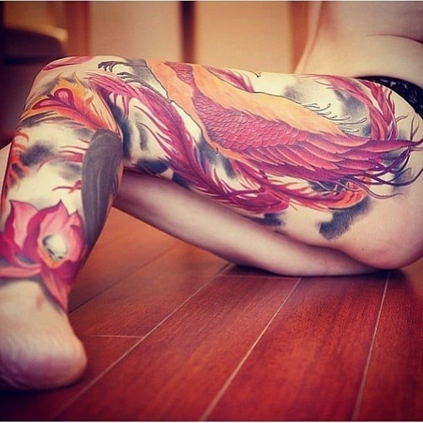 thigh tattoo best thigh tattoo designs