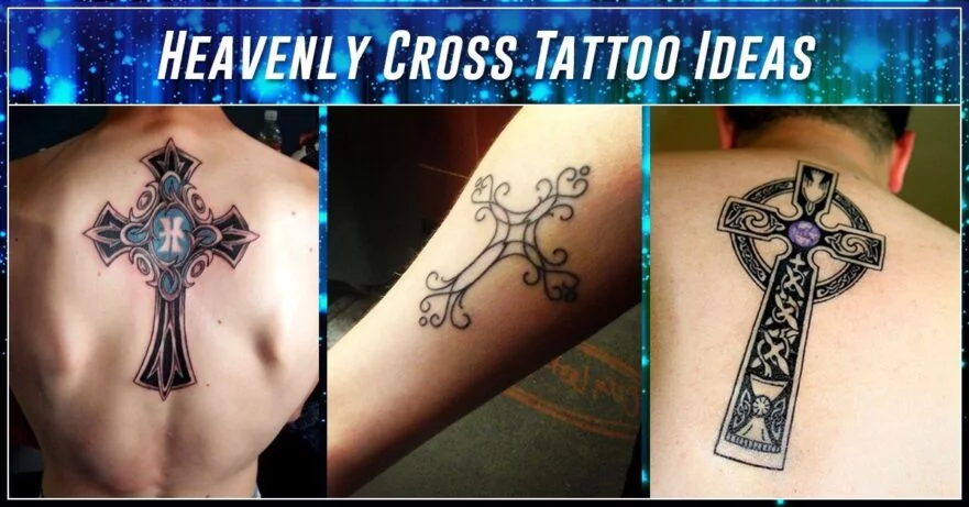 60 Best Cross Tattoos that will Inspire You in 2022