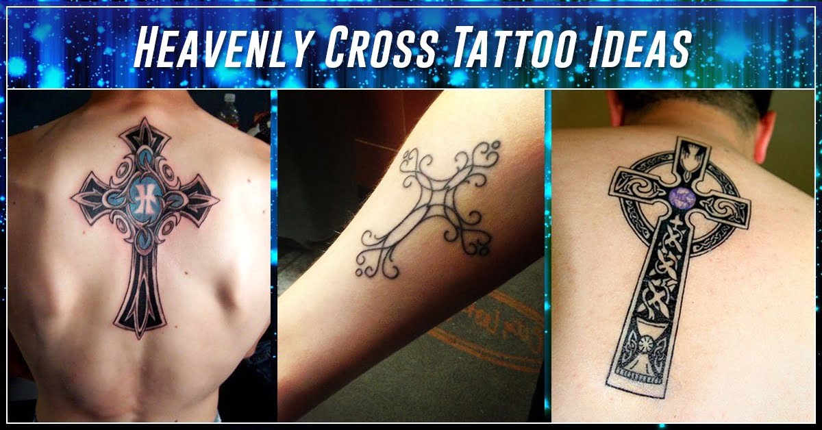 60 Best Cross Tattoos that will Inspire You in 2022