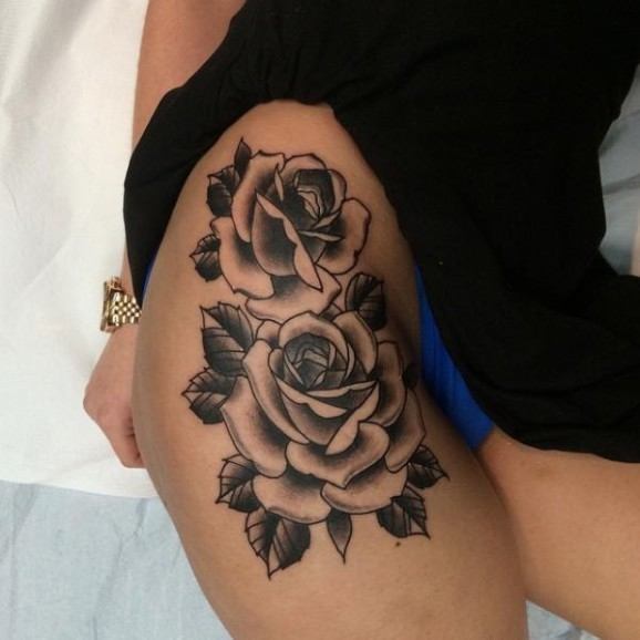 Rose Tattoos for Women  Ideas and Designs for Girls