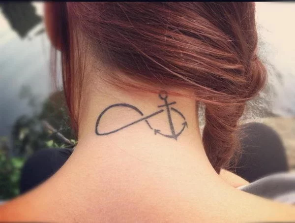 Anchor Infinity by Cat Johnson TattooNOW