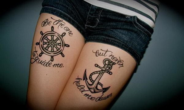 Stylish Matching Tattoos