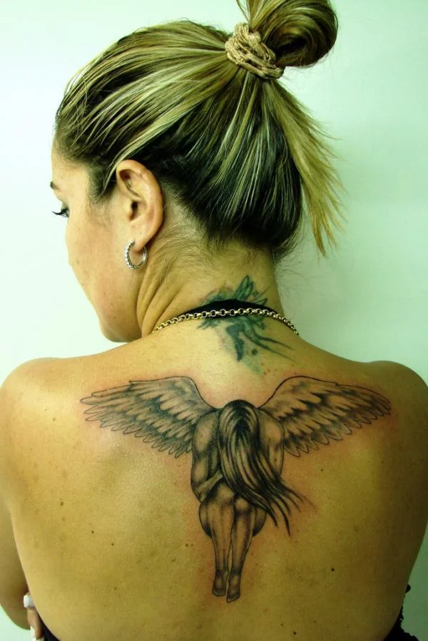 Discover more than 70 african american angel tattoo best  incdgdbentre