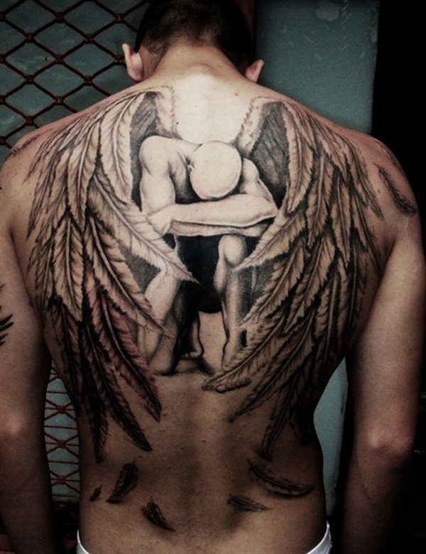 Spectacular Angel Wing Tattoos