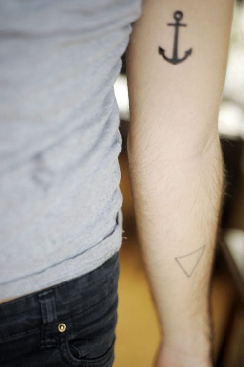 Feminine Triangle Arm Tattoos, tattoo designs