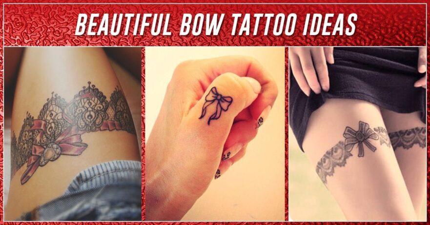 bow tattoo design ideas