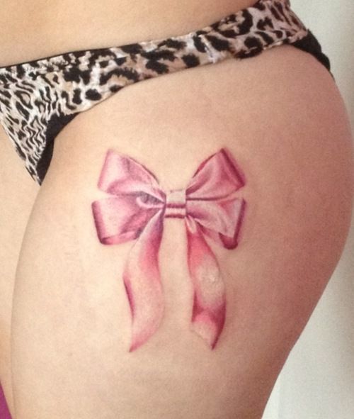 60 Sexy Bow Tattoos – Meanings, Ideas and Designs for 2016