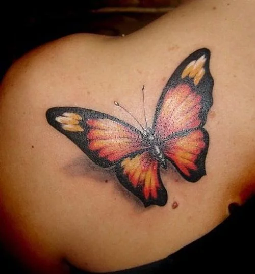 12 Delicate Butterfly Tattoos and their Meanings  easyink