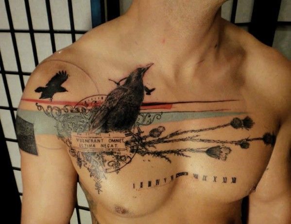 50 Best Chest Tattoos For Men 2023 Tribal Pieces Designs With Meanings