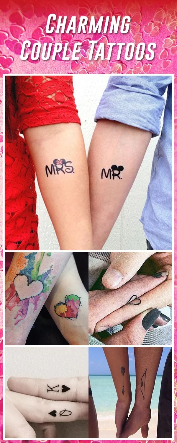 20 Unique Couple Tattoos For All The Lovers Out There