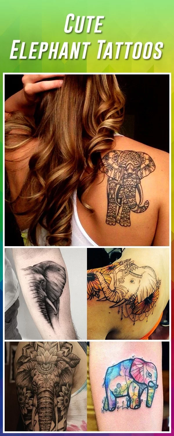 45 Elephant Tattoos For Thigh