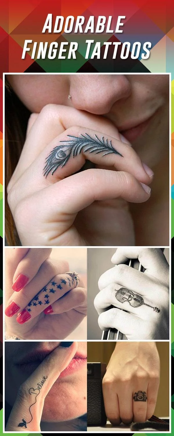 155 Finger Tattoos That will Make You Adore Your Fingers with Meanings   Wild Tattoo Art