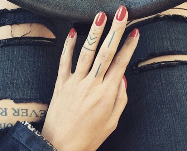 60 Best Finger Tattoos - Meanings, Ideas and Designs for 2016