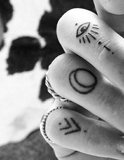 9 Awesome Tribal Finger Tattoos  Only Tribal