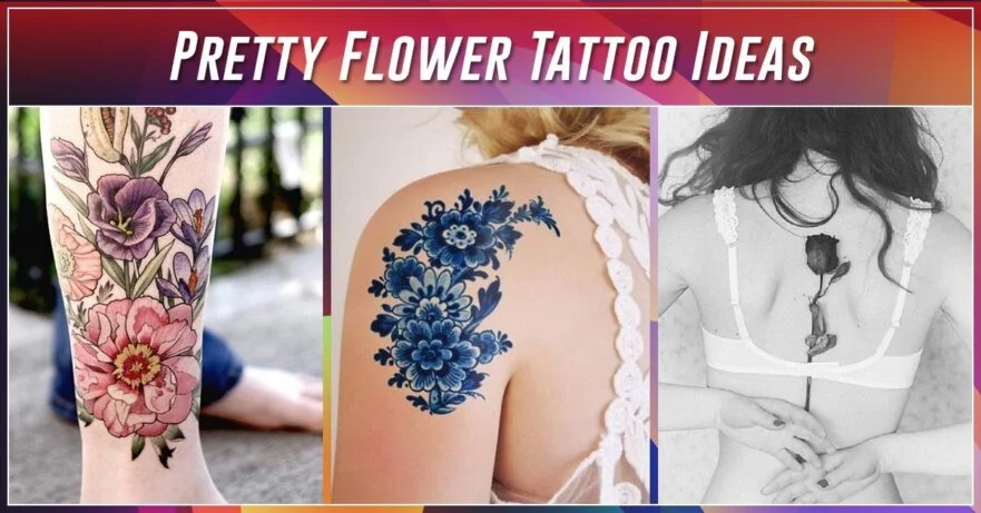 60 Best Flower Tattoos that are Full of Love in 2023