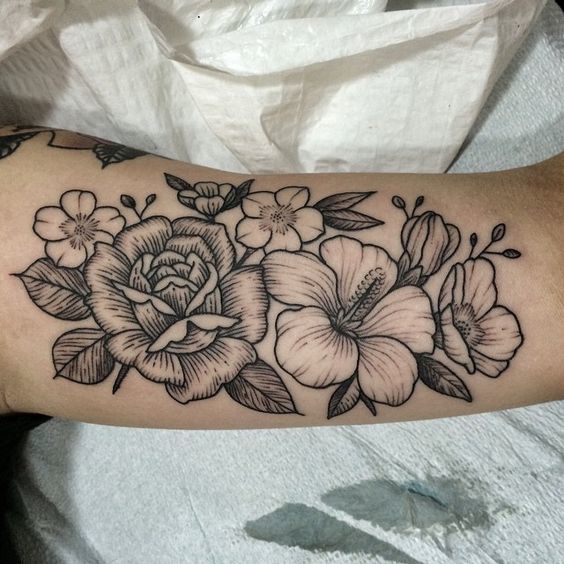 Peony Flower Tattoo Ideas
