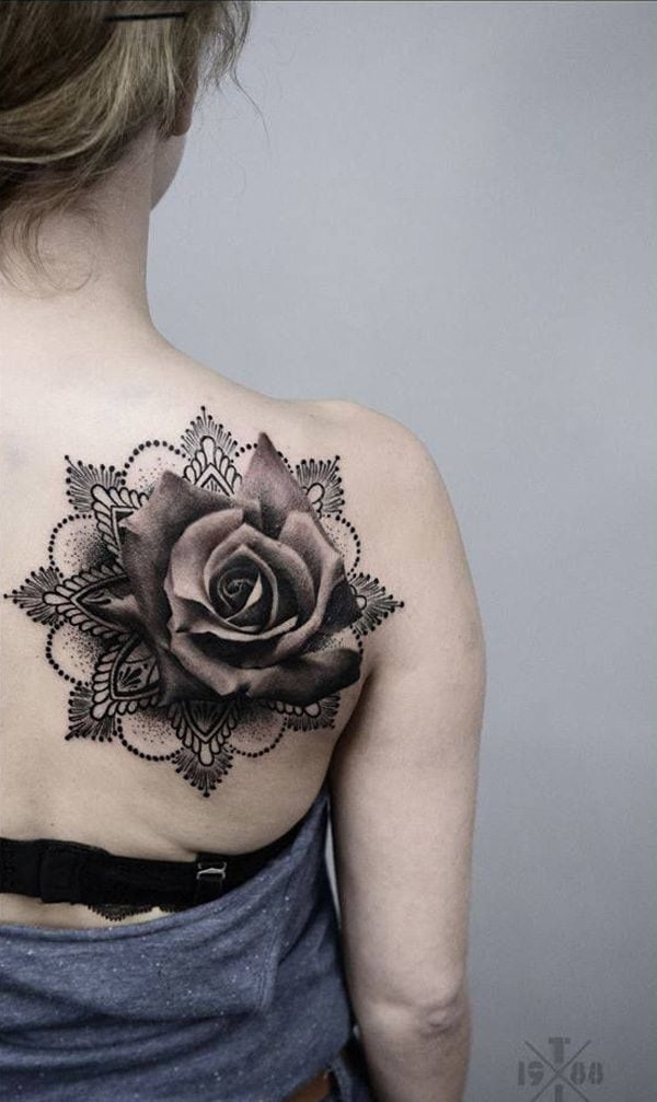 Rose Tattoo, Flower Tattoo