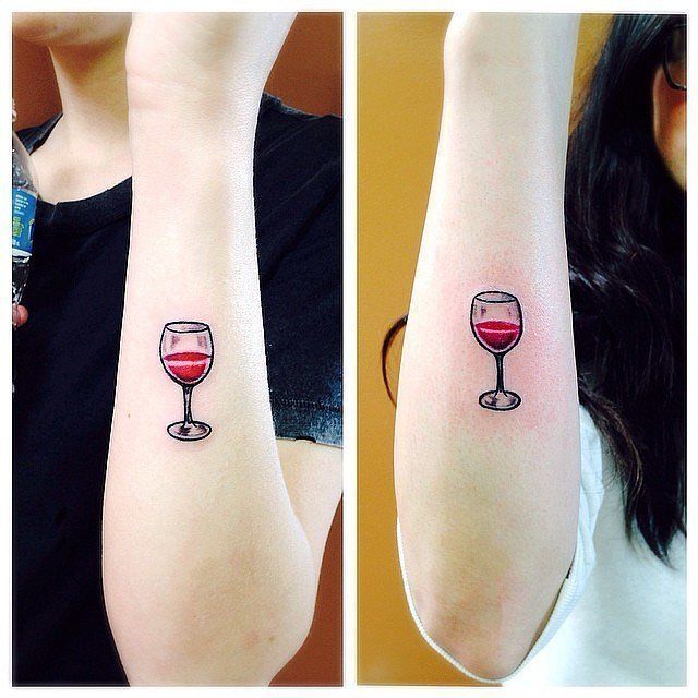 Wine Tattoos: Will They Ever Be Cool? - Lucky Rock Wine Co Wine Tattoos: Will They Ever Be Cool? - Lucky Rock Wine Co