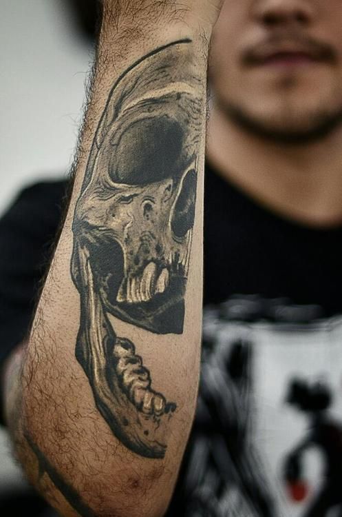 Intriguing skull tattoos