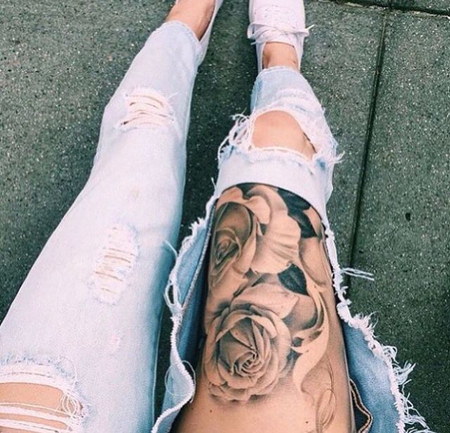 60 Sexy Thigh Tattoos For Women that are Trendy in 2022