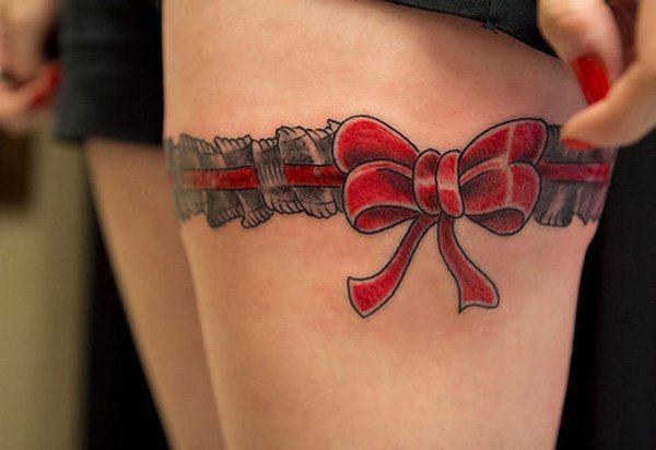 thigh tattoo
