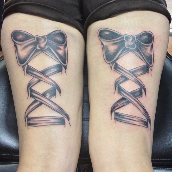 thigh tattoo