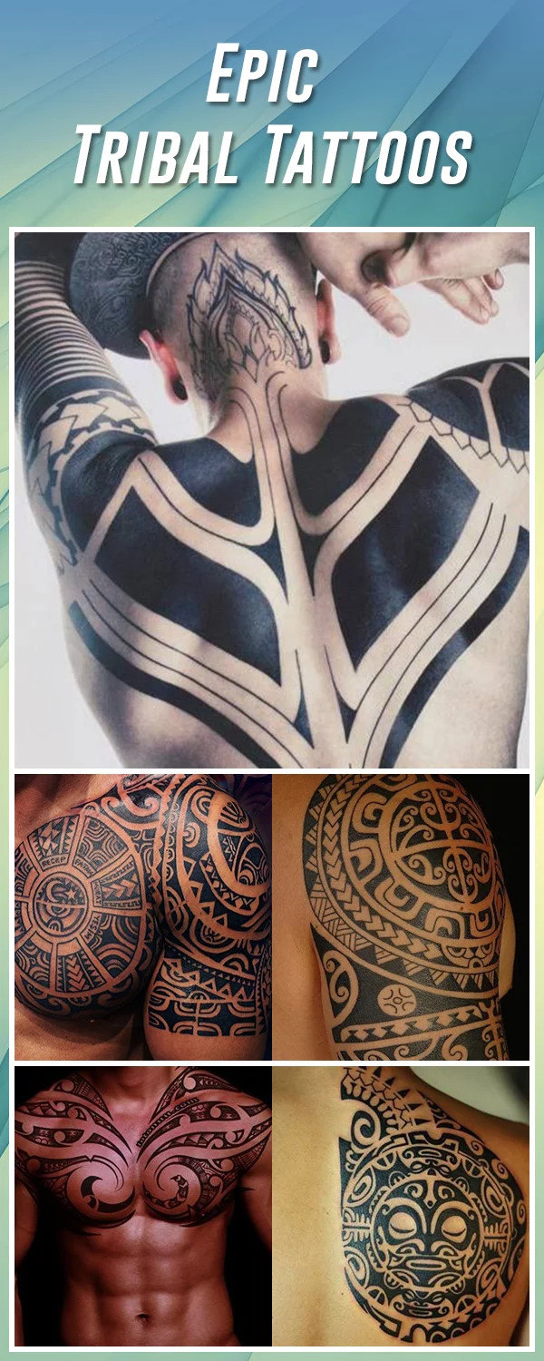 16 Awesome Tribal Thigh Tattoos  Only Tribal