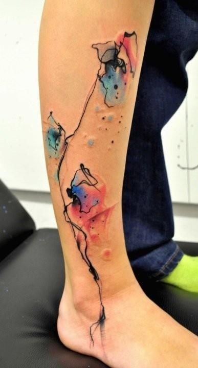 60 Best Watercolor Tattoos – Meanings, Ideas and Designs