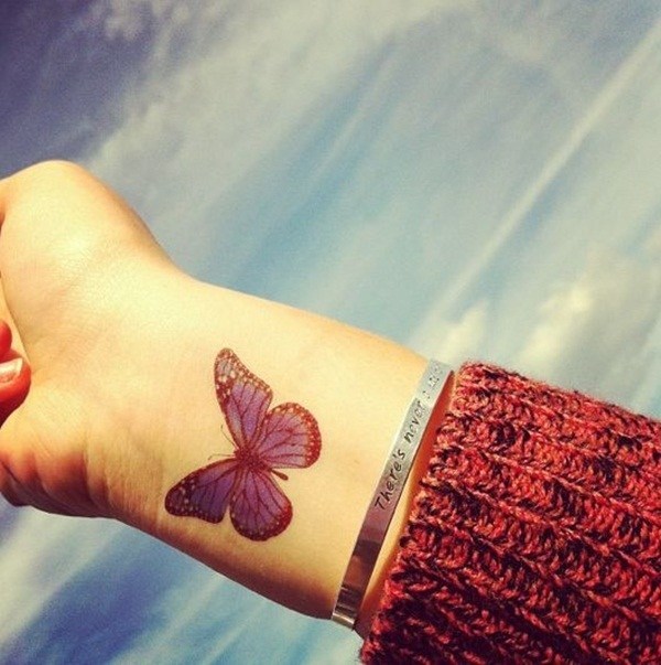 Matching wrist tattoos