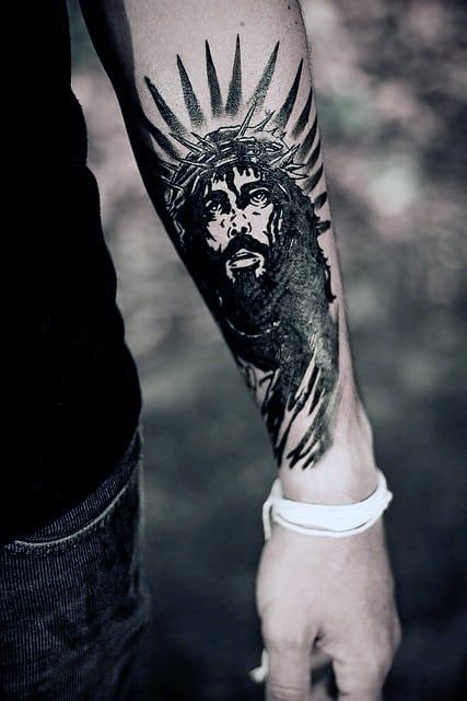 forearm tattoo for outer forearm