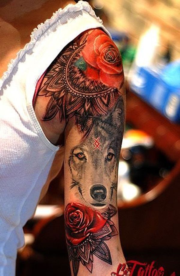 Tribal Half Sleeve Tattoo Ideas from tattoo shop, sleeve tattoos for men