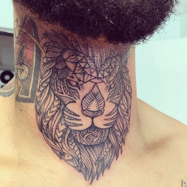 Neck Tattoo