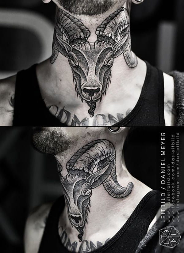 Neck Tattoo